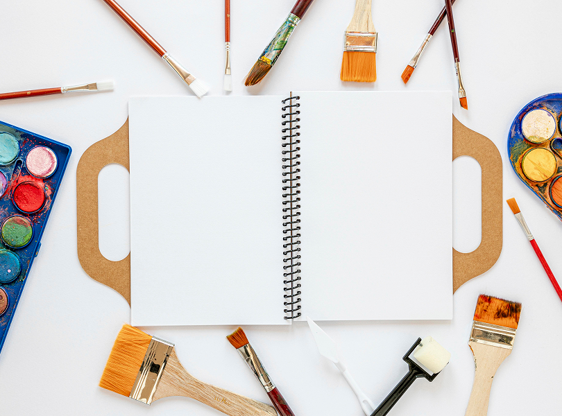Libros infantiles de dibujo y artes plásticas